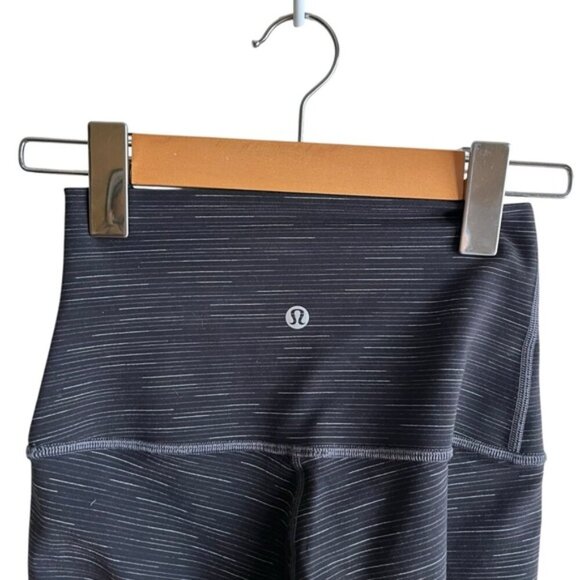 Lululemon Wunder Under Hi-Rise Tight Size 4 *Ombre 31" Space Dye Black D… - Picture 10 of 13
